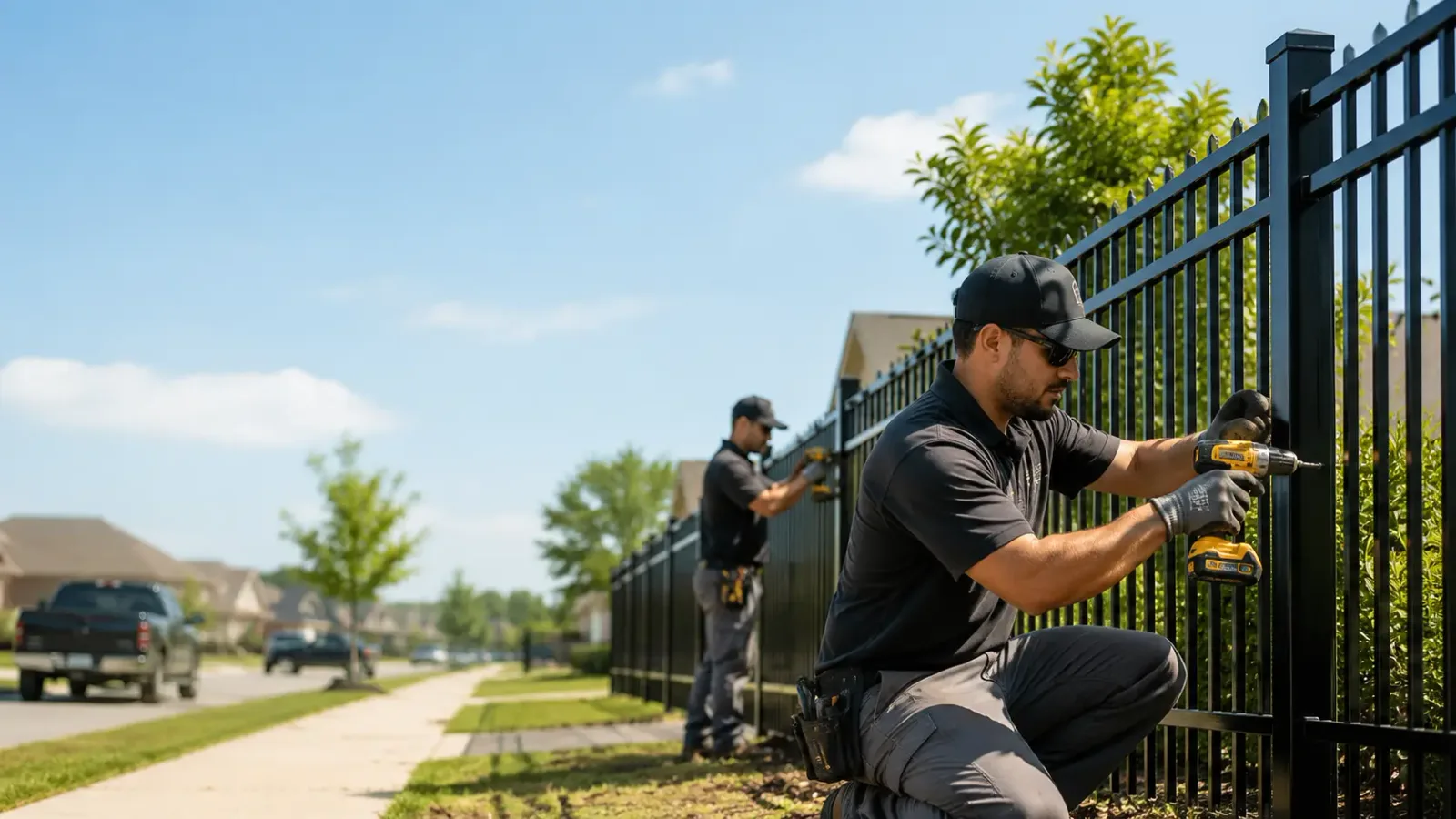 Metal Fence Installation in Oakdale, CT